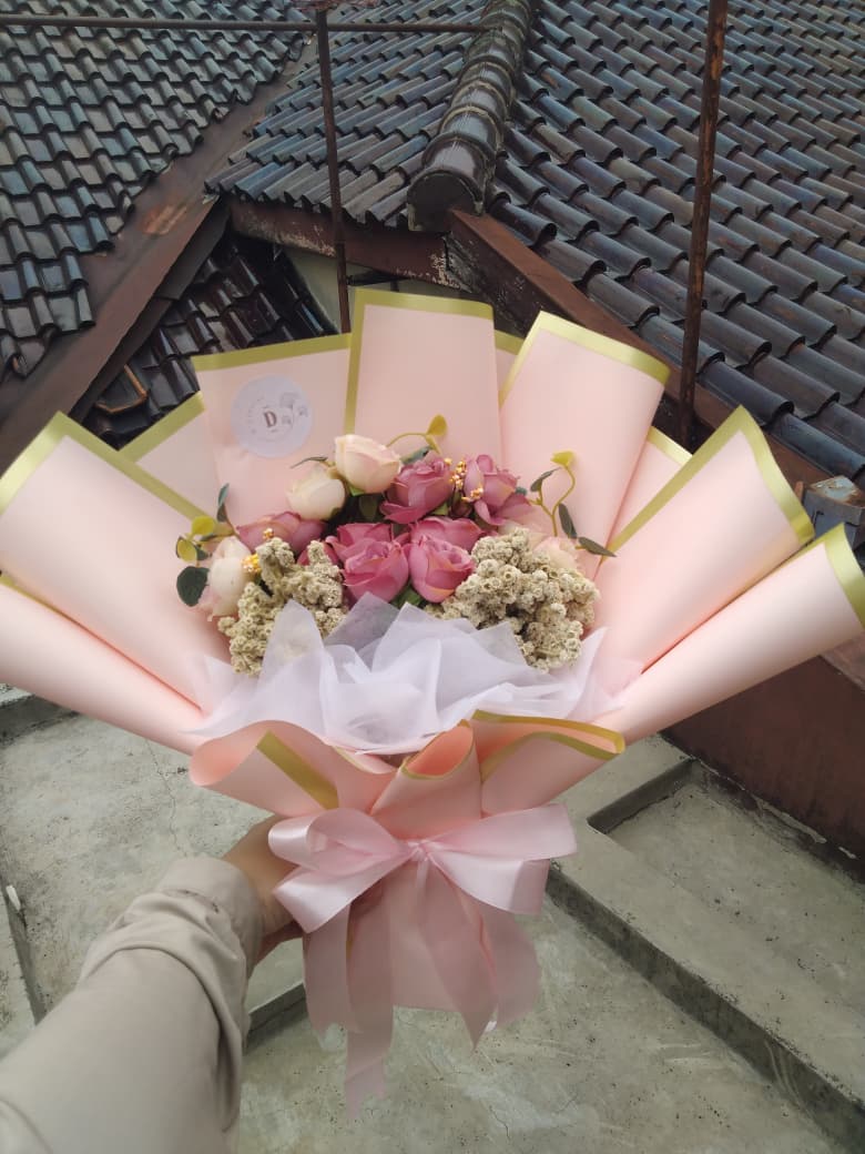 bouquet bunga wisuda